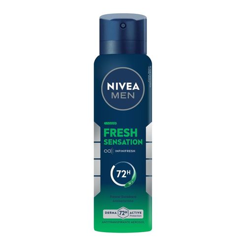 Desodorante Antitranspirante Aerossol Nivea Men Fresh Sensation - 150ml