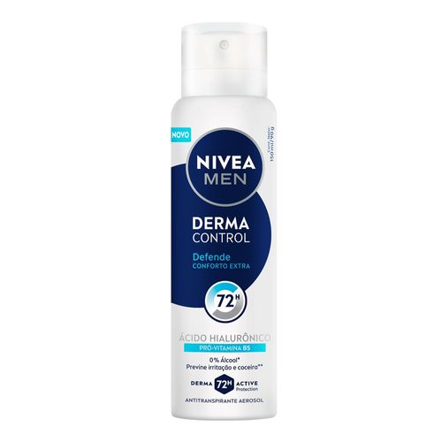 NIVEA MEN Desodorante Aerossol Derma Control Defende - 150ml