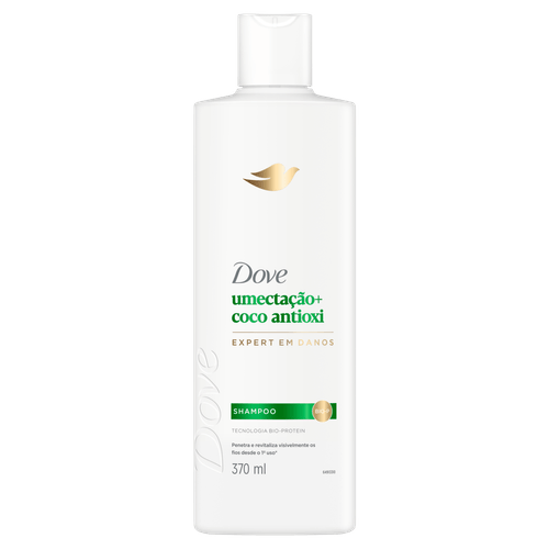 Shampoo Dove Umectação + Coco Antioxi - 370ml