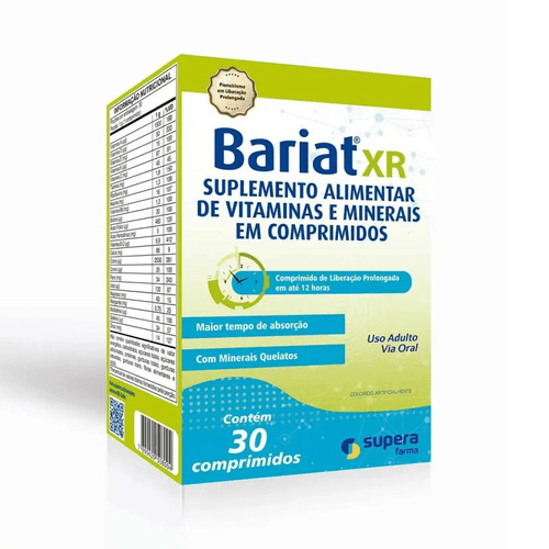 Suplemento Alimentar Bariat XR - 30 Comprimidos