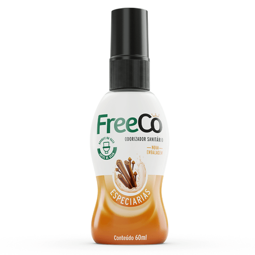 Freecô Bloqueador de Odores Sanitário  Especiaria  - 60ml