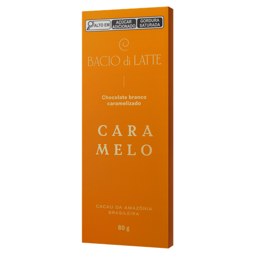Chocolate Branco Caramelo Bacio di Latte - 80g