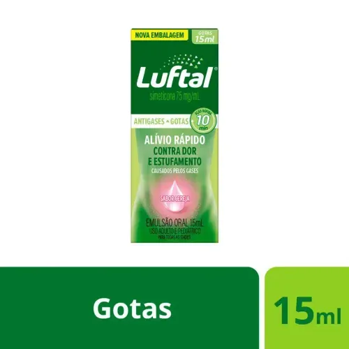Luftal Antigases Simeticona Infantil Cereja Gotas - 15ml