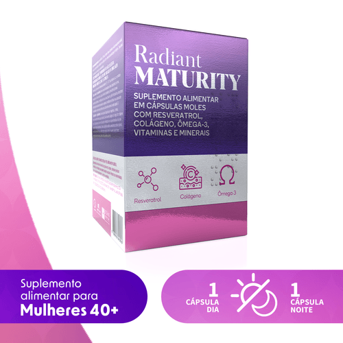 Radiant Maturity - 60 Capsulas
