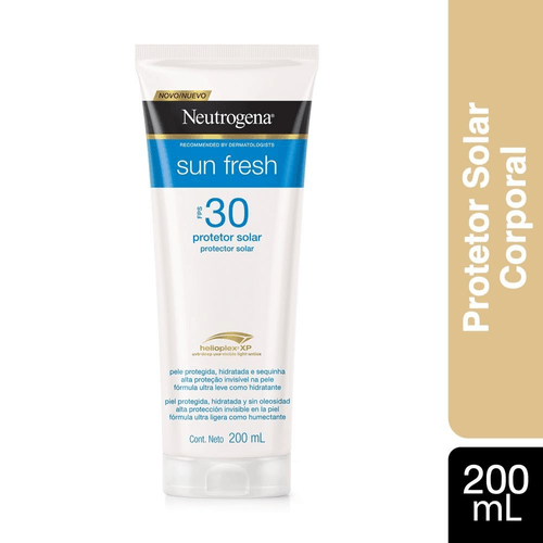 Protetor Solar Neutrogena Sun Fresh - FPS 30 - 200ml