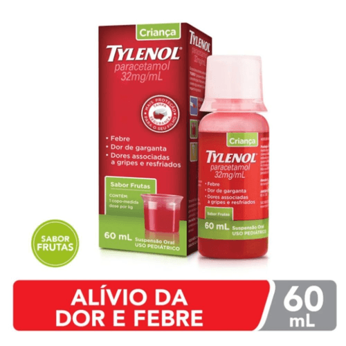 Tylenol Criança Frutas 32mg/ml - 60ml