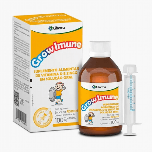 Suplemento Alimentar Grow Imune Infantil Abacaxi - 100ml
