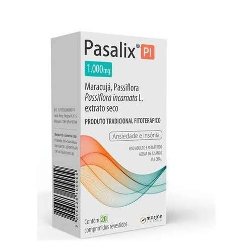 Pasalix PI 1000mg - 20 Comprimidos