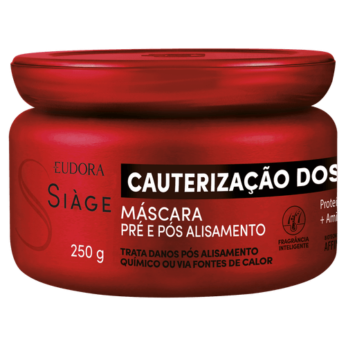Máscara de Tratamento Eudora Siàge Cauterização dos Lisos - 250g