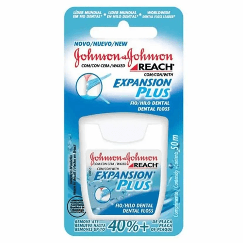 Fio Dental Johnson & Johnson Reach Expansion Plus - 50m