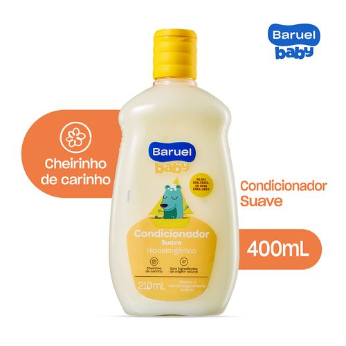 Condicionador Infantil Suave Baruel Baby - 210ml