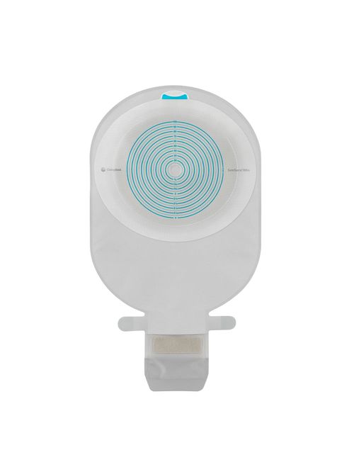 SenSura Mio Max 1 Peça Drenável Cinza Recortável 10-70mm