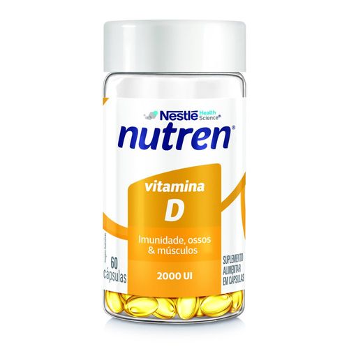 Suplemento Alimentar Nutren Vitamina D 2.000 UI - 60 Cápsulas