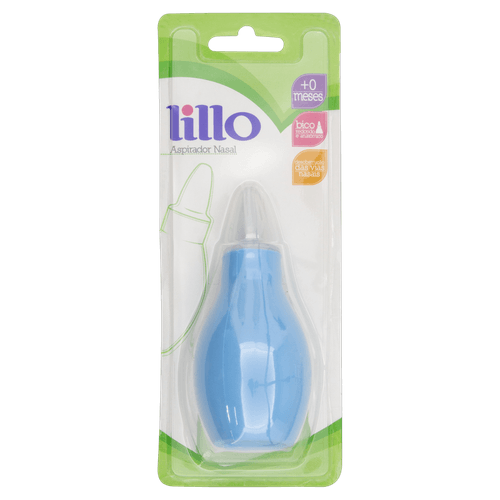 Aspirador nasal infantil Lillo Azul bico atóxico