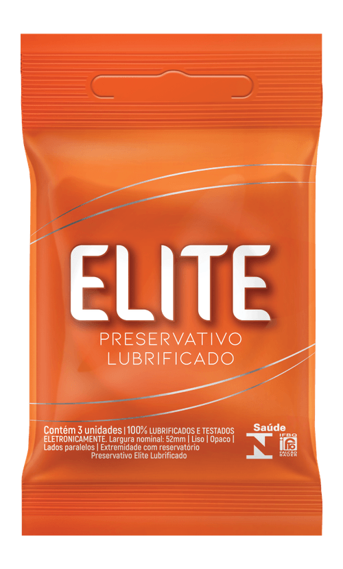 Preservativo Masculino Elite Texturizado 3 Unidades Látex Opaco Blowtex