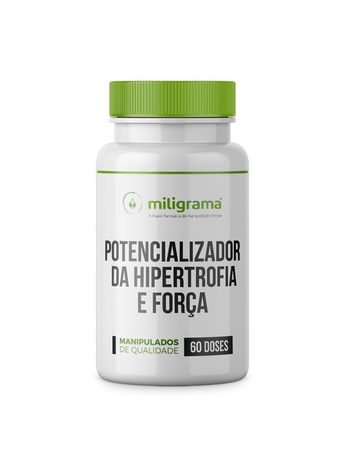 Potencializador da hipertrofia e força 60 doses