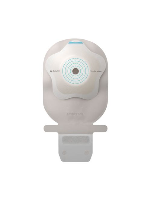 Kit SenSura Mio 1 Peça Concave Drenável Cinza 10-60mm Maxi - 10 Unidades