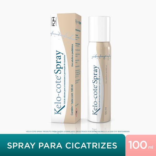 Kelo-Cote Spray Redutor de Cicatrizes - 100ml