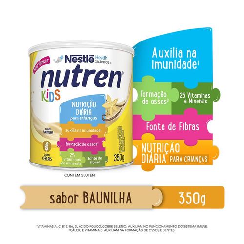 Complemento Alimentar Nutren Kids Baunilha - 350g