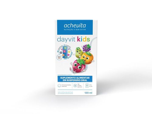 Dayvit Kids Polivitamínico Tutti-Frutti Infantil - 120ml