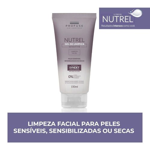 Gel de Limpeza Facial Nutrel Sensitive 150ml