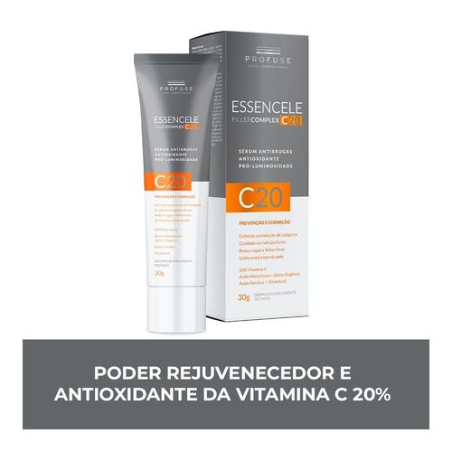 Sérum Facial Antirrugas Profuse Essencele Filler Complex C20 30g