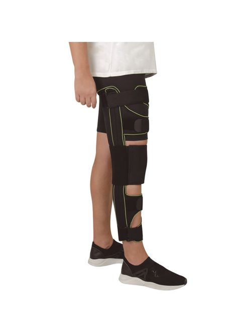 Imobilizador Ergonômico Longo para Joelho Estreito Mercur - Tamanho P