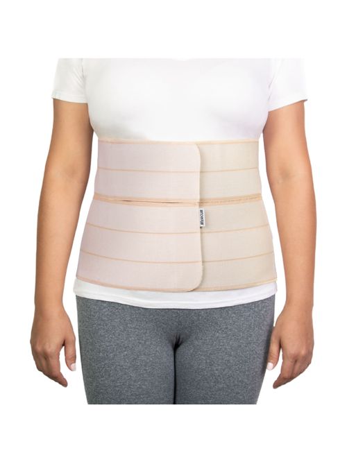 Cinta Abdominal com Fechamento Duplo Mercur Tam M 25x140cm