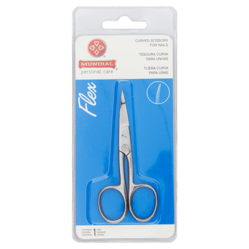 Tesoura De Unha Mundial Curva Cod 323 - Mundial