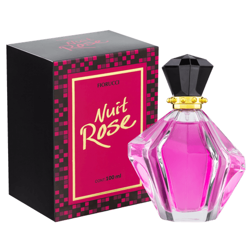 Deo Colônia Nuit Rose Fiorucci Caixa 100ml