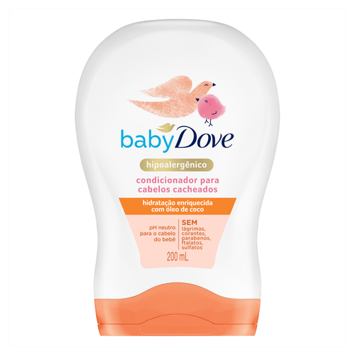 Condicionador infantil Dove Baby 200ml Óleo de Coco Hidratação Suave