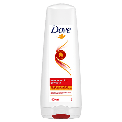 Condicionador Regeneração Extrema 400ml Dove - para cabelos extremamente danificados