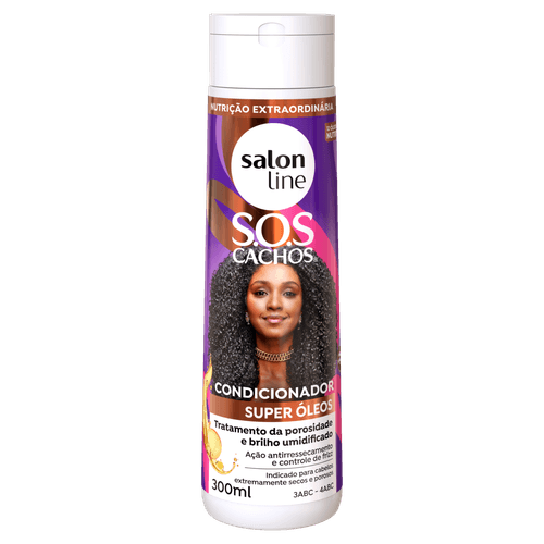 Condicionador Salon Line Sos Cacho Nutri 300Ml - Salon Line