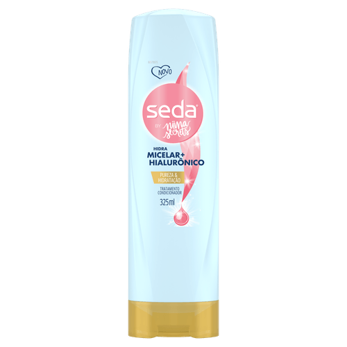 Condicionador Seda by Niina Secrets Hidra Micelar e Hialurônico Frasco 325ml