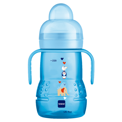 Copo Mam Boys Trainer Azul 220Ml - Mam