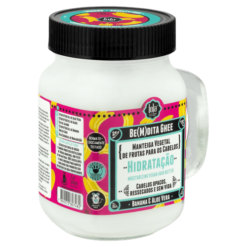 Máscara de Hidratação Bemdita Ghee Banana Aloe Vera 350g - Lola