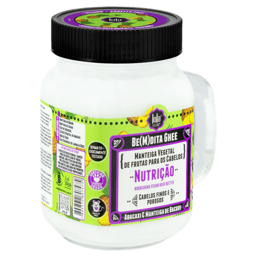 Creme Bemdita Ghee Lola Nutri Aba Manteiga Bacuri 350G - Lola