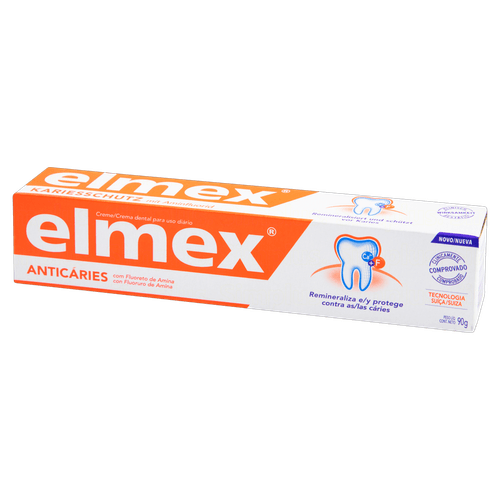 Creme Dental Colgate Elmex Anticar 90G - Elmex