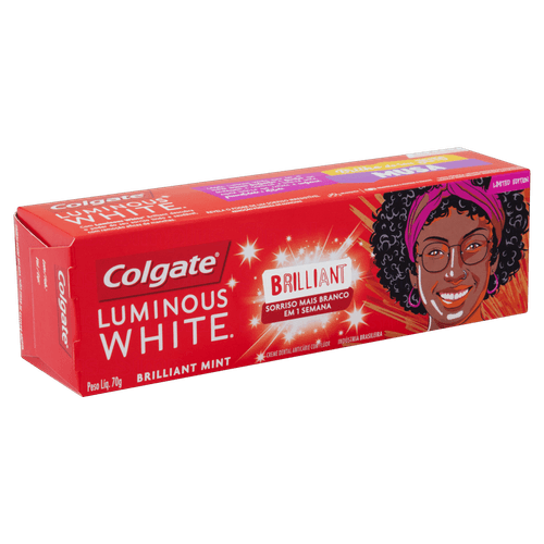 Pasta de Dente Clareadora Luminous White 70g Brilliant Mint Colgate