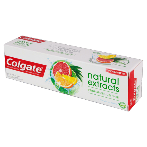 Pasta de Dente Natural Extracts Extra Defesa 90g Limão, Toranja e Eucalipto Colgate