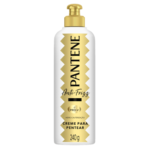 Creme de Pentear Pant Hidro-Cauterização 250ml Pantene para cabelos quimicamente tratados