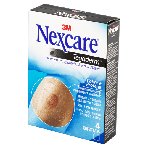Curativos Nexcare Tegaderm S/Pad 04Un - Nexcare