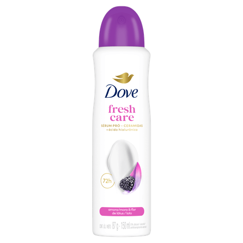 Desodorante Antitranspirante Aerossol Go Fresh 150ml Amora e Flor de Lótus Dove