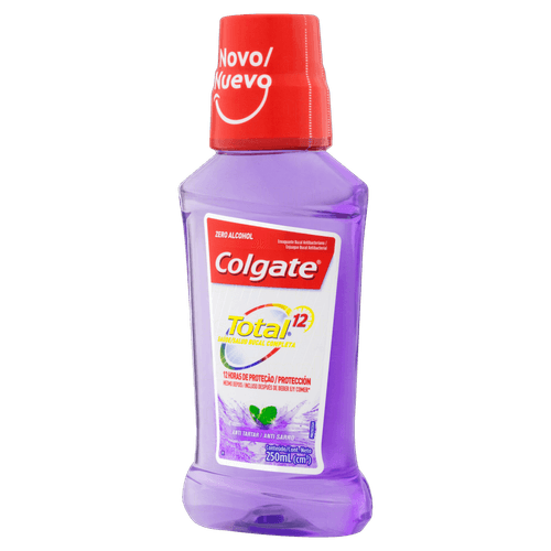 Enxaguante Bucal Total 12 250ml Zero Álcool Colgate