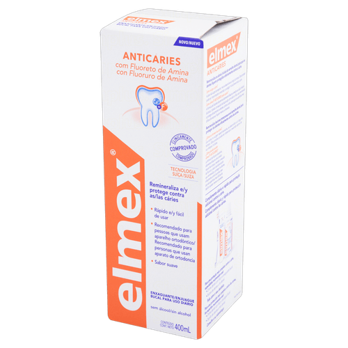 Enxag Elmex Anticar 400Ml - Elmex
