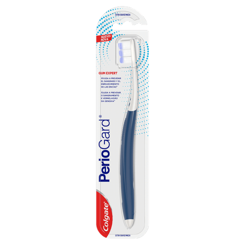 Escova Dental PerioGard Gum Expert Cabeça Compacta Extra Macia Pontas Microfinas Colgate