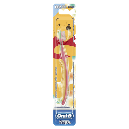 Escova De Dentes Oral B Stages 01 Infantil 4 A 24 Meses - Oral B Stages