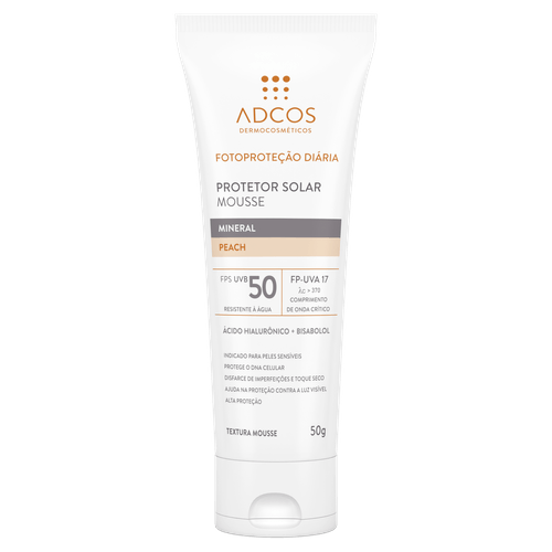 Fotoprotetor Adcos Mousse Mineral 50g
