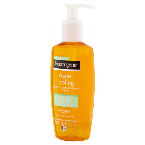 Gel de Limpeza Acne Proofing com Ácido Salicílico 200ml Neutrogena
