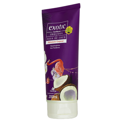Hidratante Corporal Exotic Caribbean 200Ml - Davene